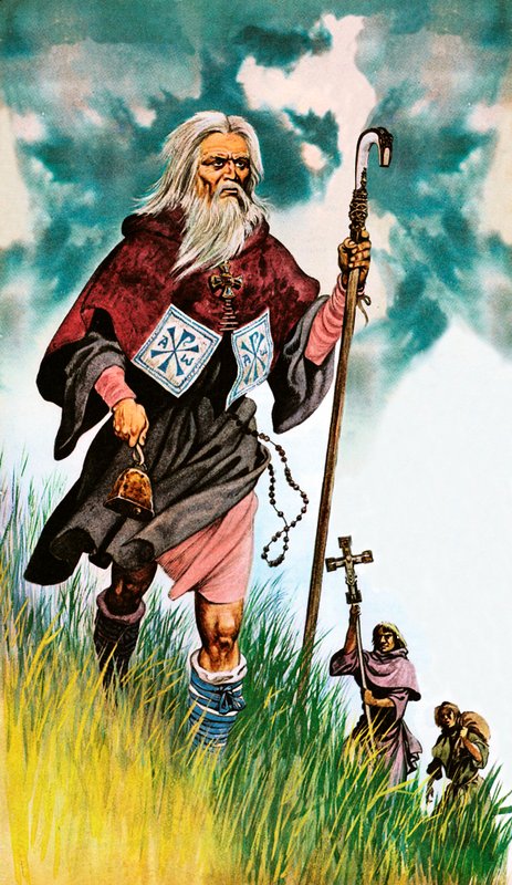 Aziz Patrick, Tanrı