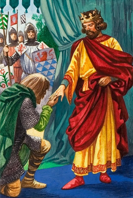 Galli lider Llewelyn, Kral Edward
