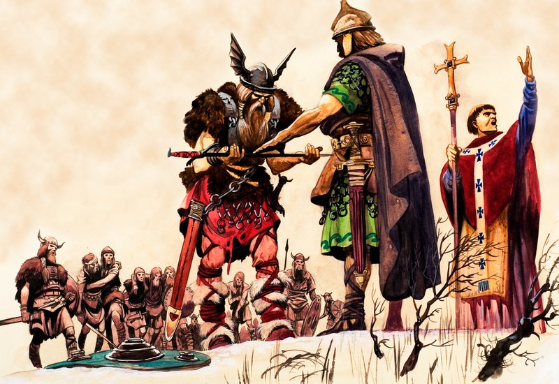 Vikingler yenilgiyi kabul etti by Peter Jackson