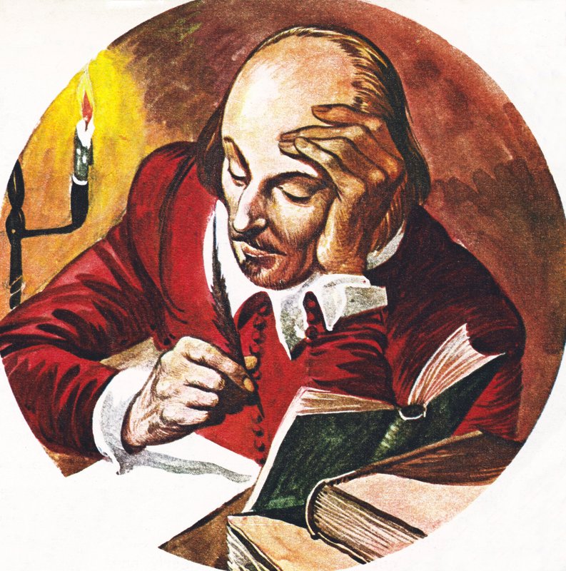 William Shakespeare, yazma by Peter Jackson
