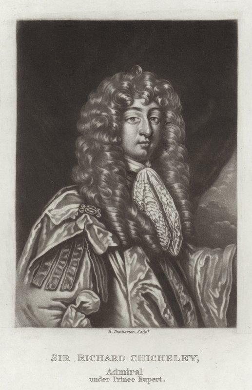 Sir Richard Chicheley  by Peter Lely