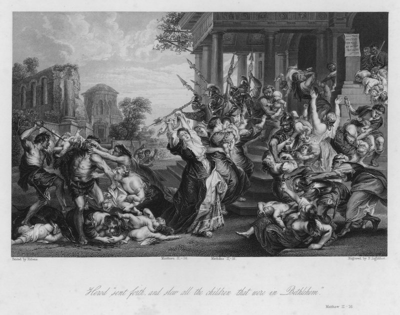 Masumların Katliamı, II. Matta by Peter Paul (after) Rubens
