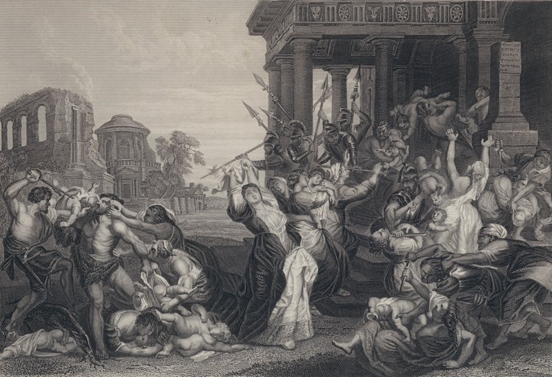 Masumların Öldürülmesi by Peter Paul after Rubens