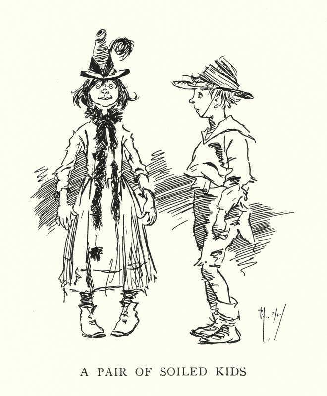 Bir çift kirli çocuk (lito) by Phil May
