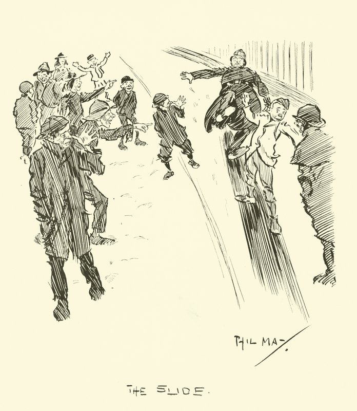 Phil Mays Gutter-Snipes için İllüstrasyon by Phil May