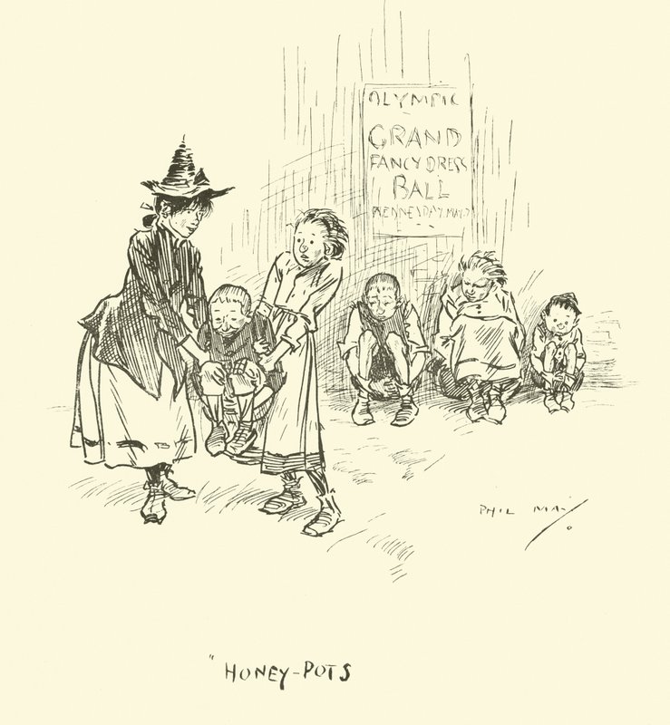 Phil Mays Gutter-Snipes için İllüstrasyon by Phil May