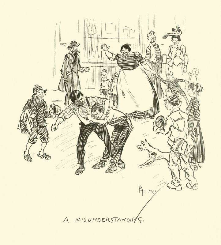Phil Mays Gutter-Snipes için İllüstrasyon by Phil May