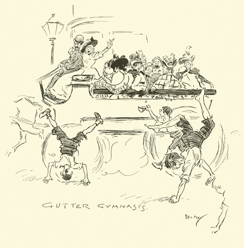 Phil Mays Gutter-Snipes için İllüstrasyon by Phil May
