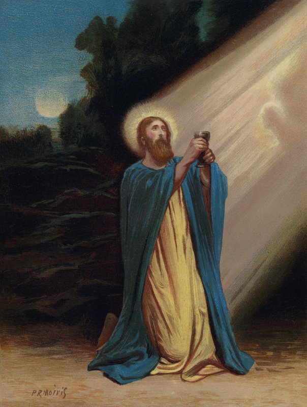 Bahçedeki İsa, Gethsemane by Philip Richard Morris