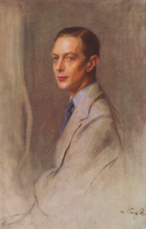 York Dükü, daha sonra Kral VI. by Philip Alexius de (after) Laszlo