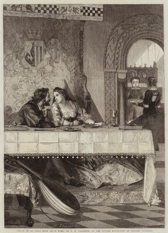 Bana sadece gözlerinle iç by Philip Hermogenes Calderon
