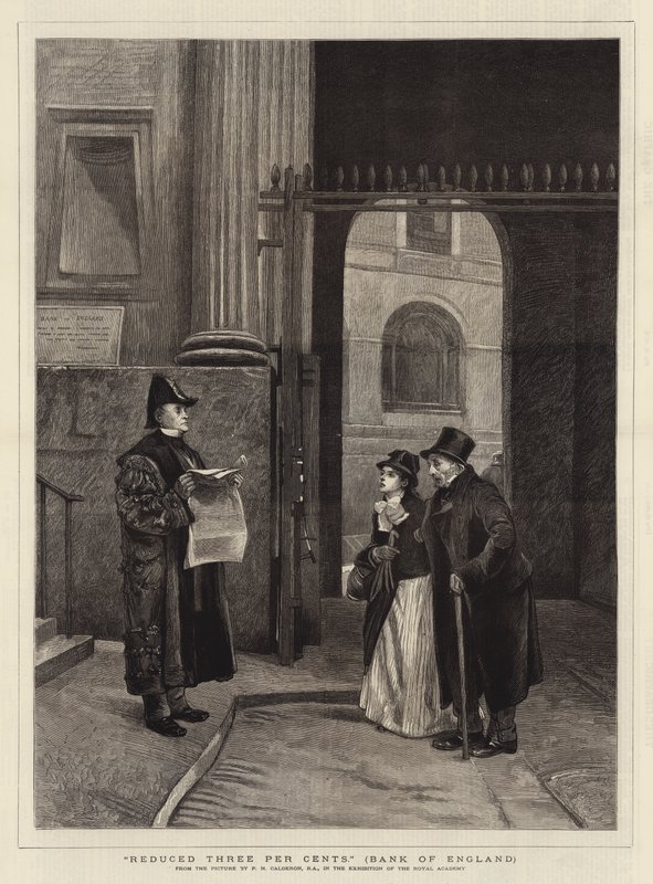 İngiltere Merkez Bankası Yüzde Üç İndirimli by Philip Hermogenes Calderon