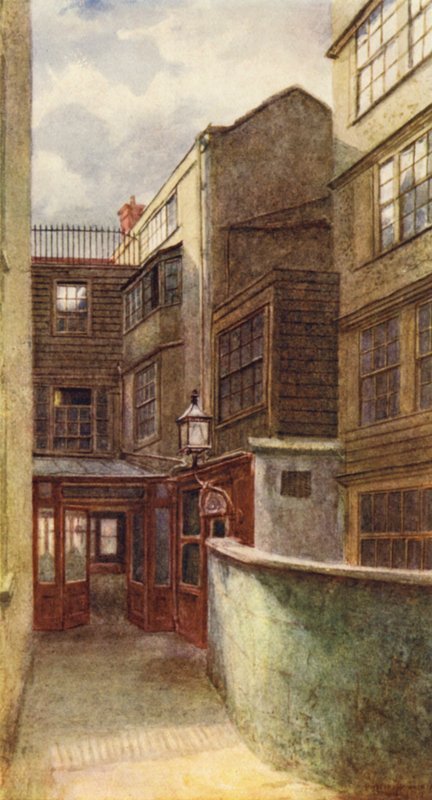 Dicks Kahve Evi, Fleet Caddesi, 1899 by Philip Norman