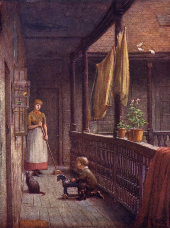 White Hart Inn Galerisi, Southwark, 1884 by Philip Norman