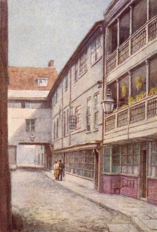 George Inn, Southwark, 1885 by Philip Norman