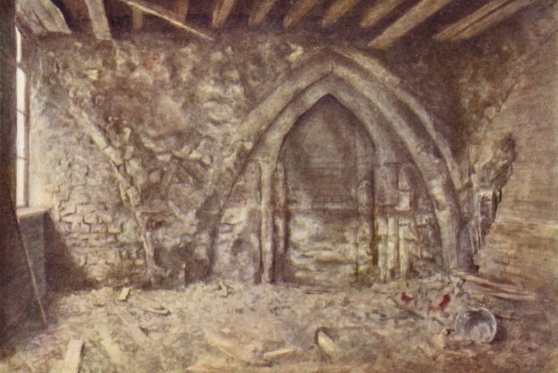 Ortaçağ Kemerleri, Ireland Yard, Blackfriars, 1900 by Philip Norman