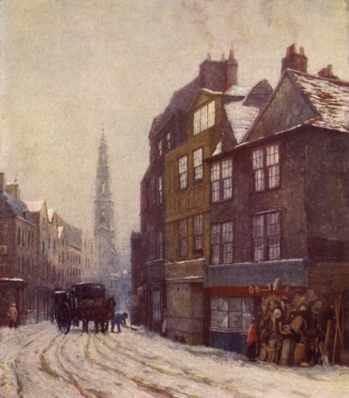 Nell Gwyns Konaklama, Drury Lane, Şubat 1881 by Philip Norman