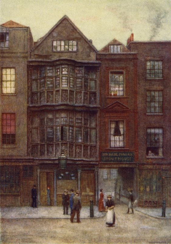 Sir Paul Pindars Evi, Bishopsgate Caddesi, 1877 by Philip Norman