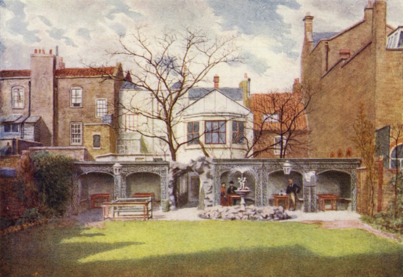 Six Bells Tavern ve Bowling Green, Chelsea, 1900 by Philip Norman