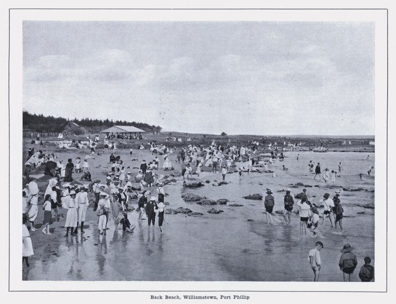 Back Beach, Williamstown, Port Phillip (s/b fotoğraf) by Photographer Australian
