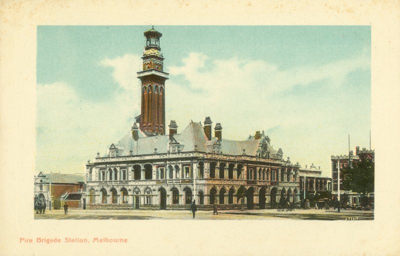 İtfaiye İstasyonu, Melbourne, Victoria, Avustralya (fotoğraf) by Photographer Australian