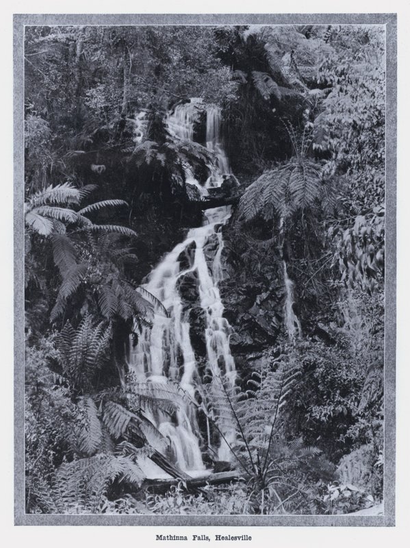 Mathinna Şelalesi, Healesville (s/b fotoğraf) by Photographer Australian