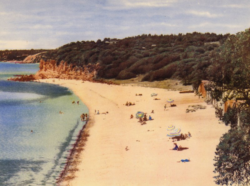 Mornington Plajı (renkli fotoğraf) by Photographer Australian