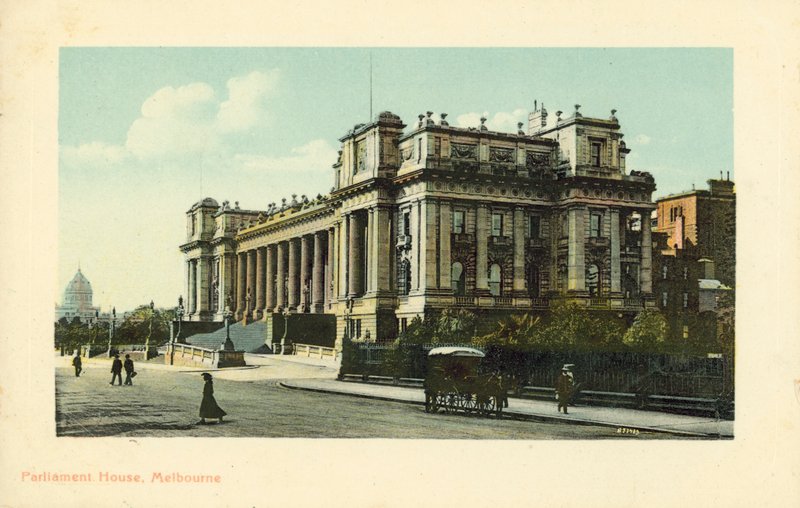 Parlamento Binası, Melbourne, Victoria, Avustralya (fotoğraf) by Photographer Australian