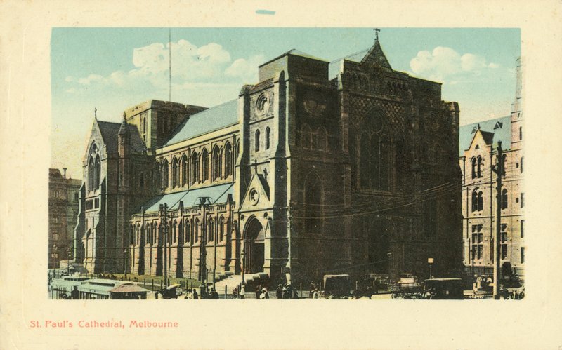 St Paul Katedrali, Melbourne, Victoria, Avustralya (fotoğraf) by Photographer Australian