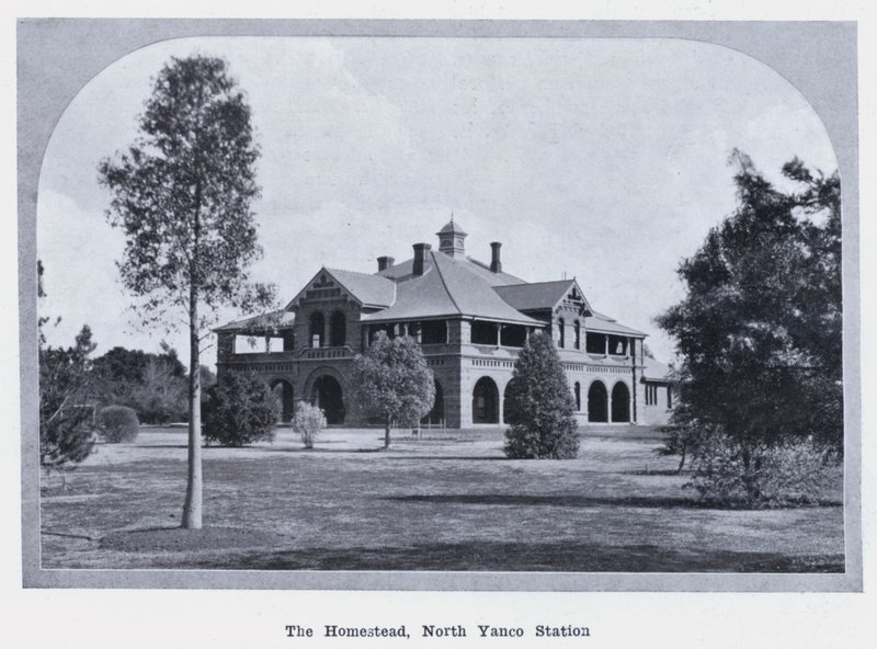 The Homestead, Kuzey Yanco İstasyonu (s/b fotoğraf) by Photographer Australian