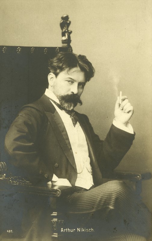 Arthur Nikisch, Macar orkestra şefi (b/w fotoğraf) by Photographer Austrian