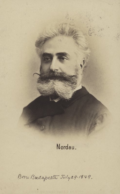 Max Nordau (1849-1923), Macar Siyonist lider ve yazar (b/w fotoğraf) by Photographer Austrian