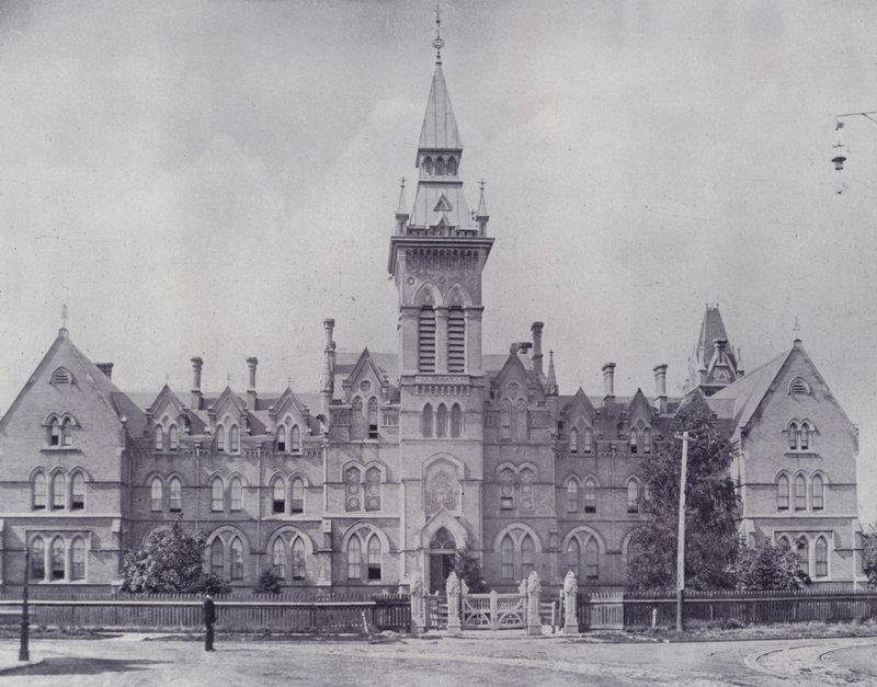 Kanada: Knox College, Toronto (s/b fotoğraf) by Photographer Canadian