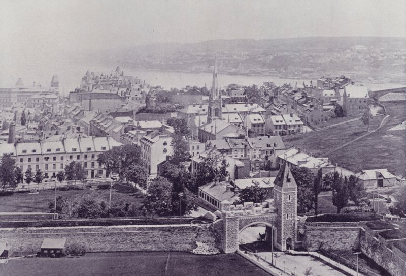 Kanada: Quebec Şehri (s/b fotoğraf) by Photographer Canadian