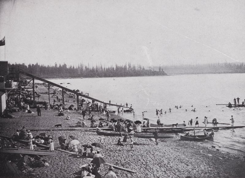 English Bay, Vancouver (s/b fotoğraf) by Photographer Canadian