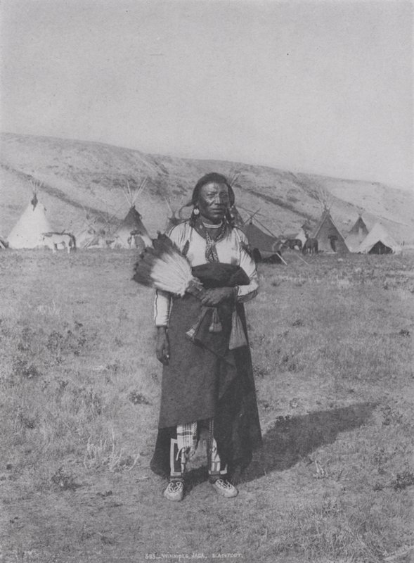 Winnipeg Jack, Kara Ayak (s/b fotoğraf) by Photographer Canadian