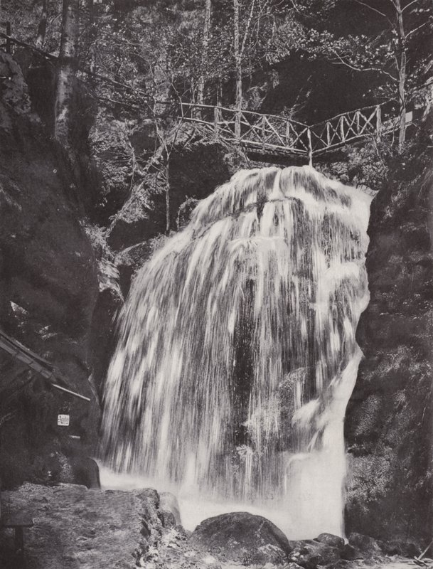 Amselfall (s/b fotoğraf) by Photographer German