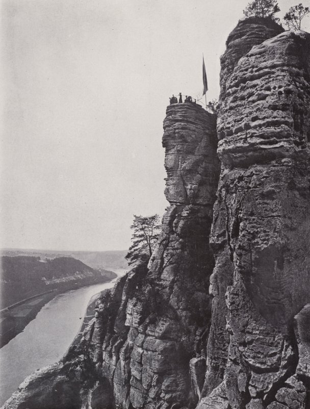Basteifelsen (s/b fotoğraf) by Photographer German
