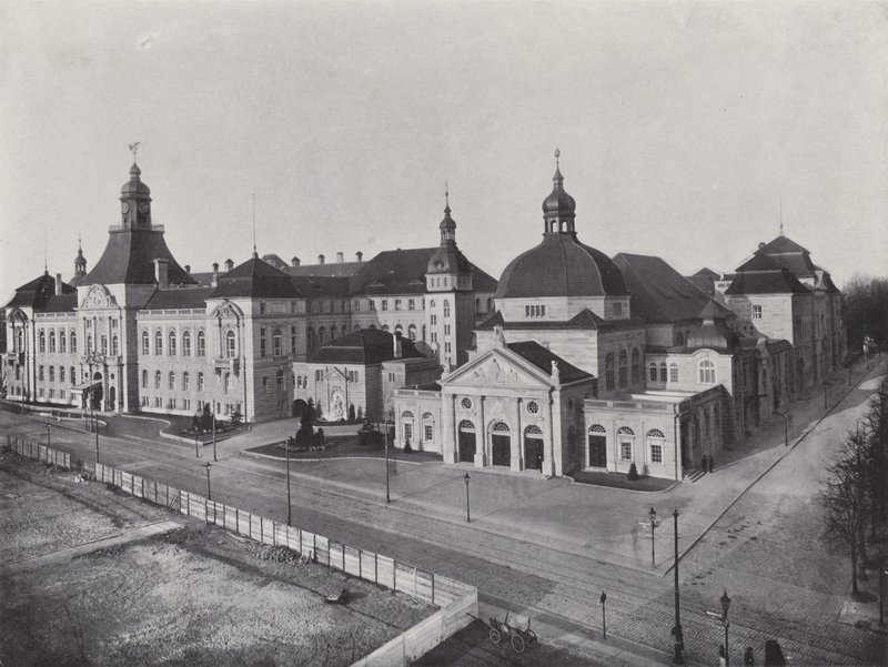 Charlottenburg, Sanat Akademisi ve Müzik Üniversitesi (s/b fotoğraf) by Photographer German