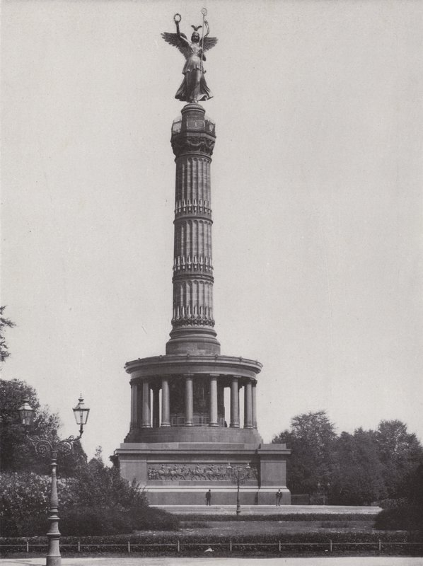 Die Siegessaule (s/b fotoğraf) by Photographer German