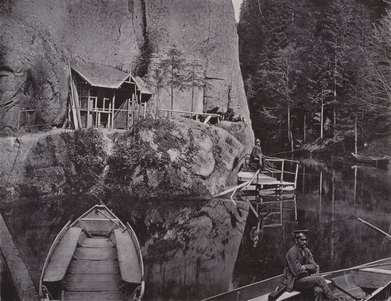 Edmundsklamm, ön tekne istasyonu (s/b fotoğraf) by Photographer German
