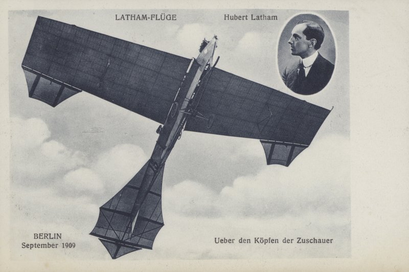 Fransız havacı Hubert Latham