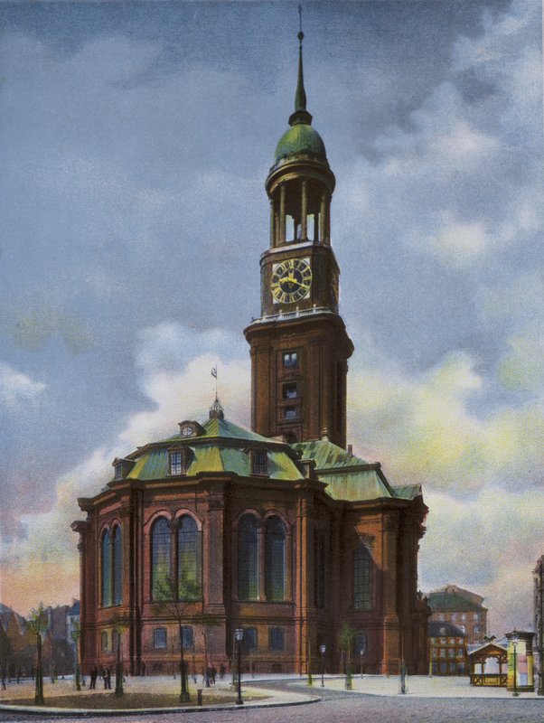 Hamburg: Michaeliskirche, 3 Haziran 1906