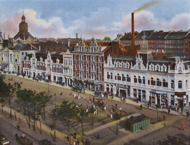 Hamburg: Spielbundenplatz (fotoğraf) by Photographer German