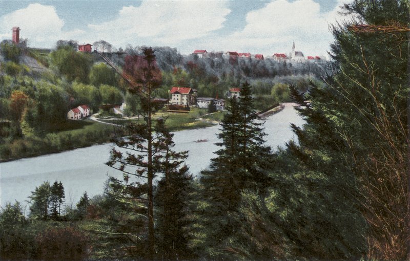 Pullach yakınlarındaki Isar vadisi (fotoğraf) by Photographer German