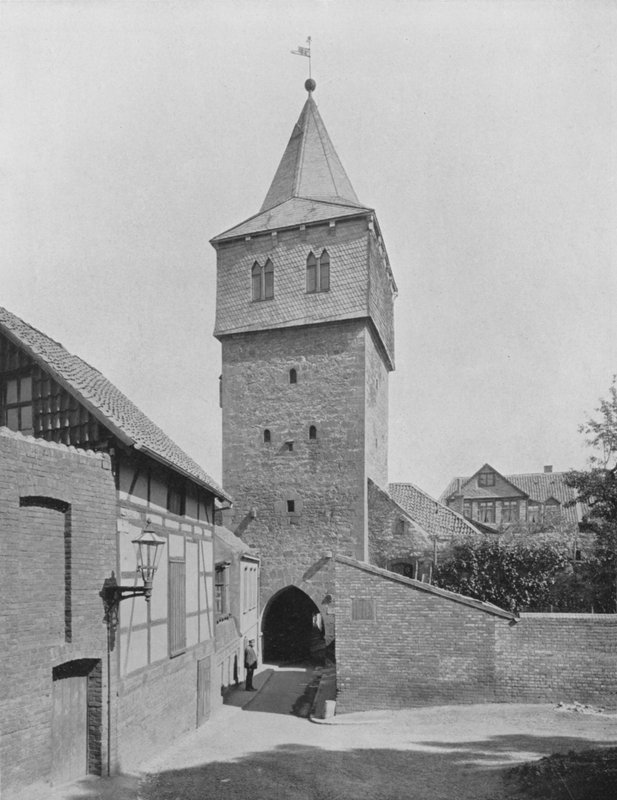 Kehrwiederturm (s/b fotoğraf) by Photographer German