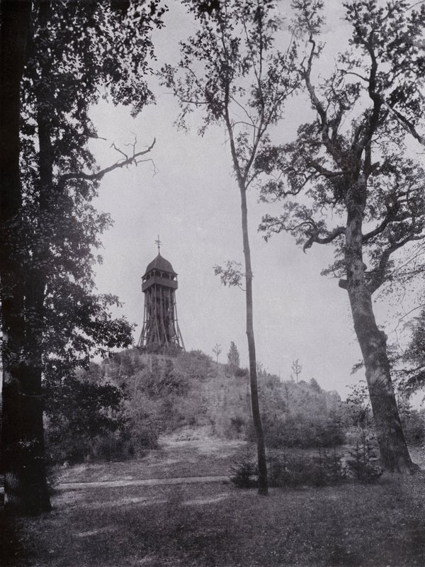 Leipzig: Rosental, Scherbelberg (s/b fotoğraf) by Photographer German