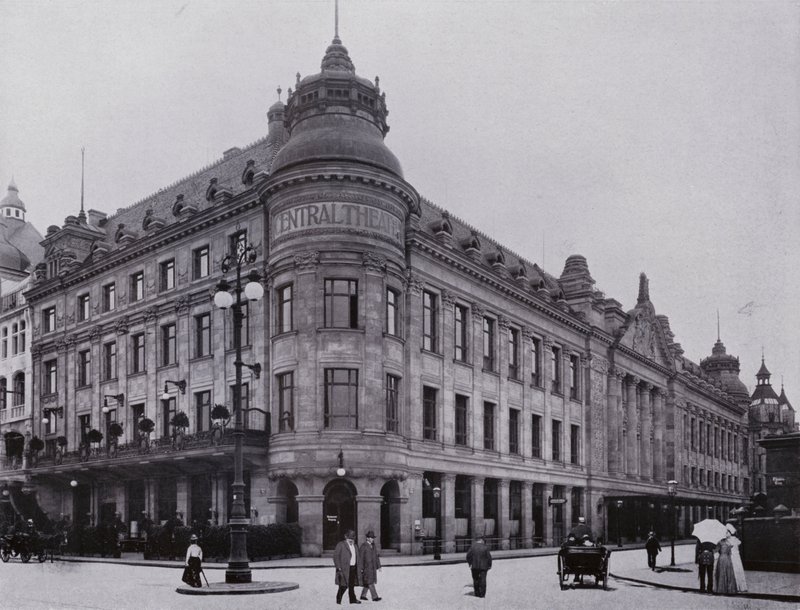 Leipzig: Central Theatre Am Thomasring (s/b fotoğraf) by Photographer German