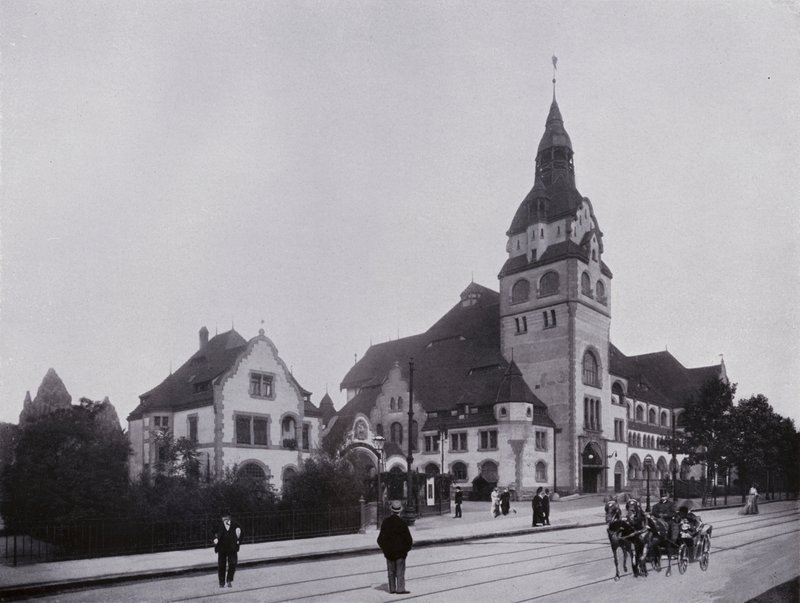 Leipzig: Hayvanat Bahçesi (s/b fotoğraf) by Photographer German