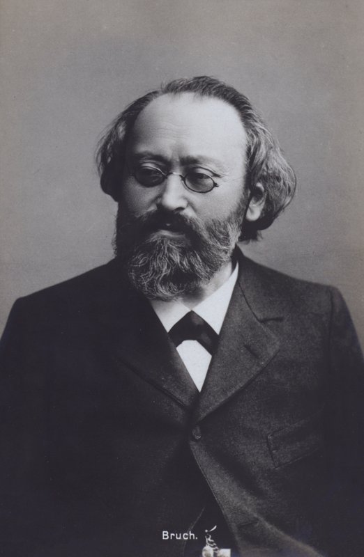 Max Bruch, Alman orkestra şefi ve besteci (s/b fotoğraf) by Photographer German